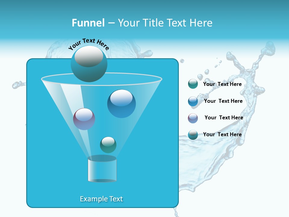 Light Clean Water PowerPoint Template