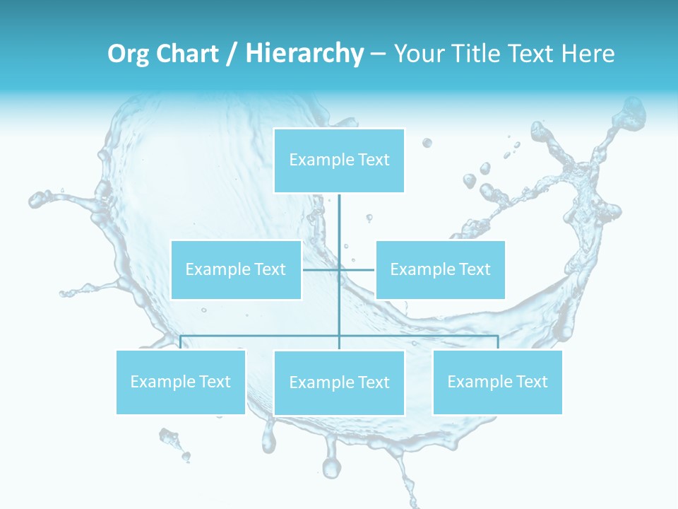 Light Clean Water PowerPoint Template