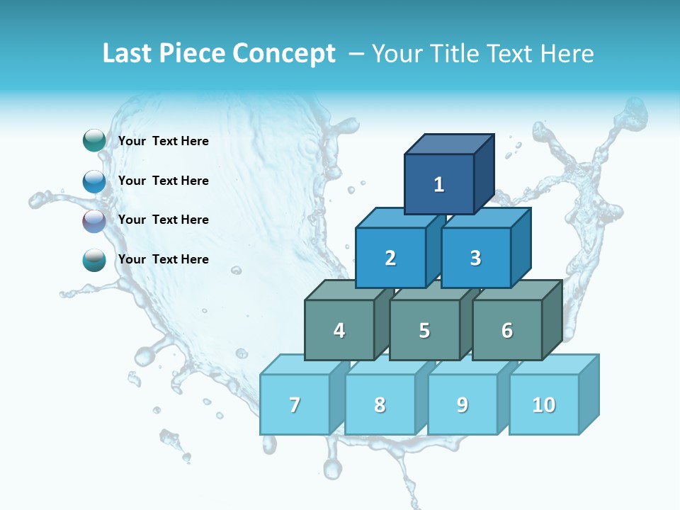 Light Clean Water PowerPoint Template