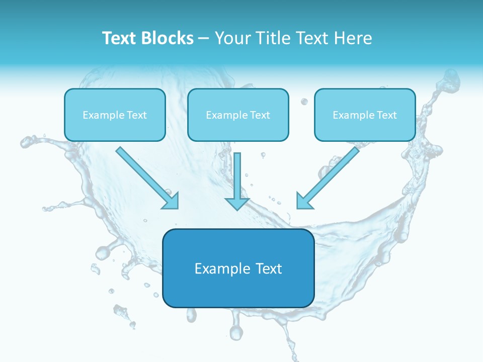 Light Clean Water PowerPoint Template