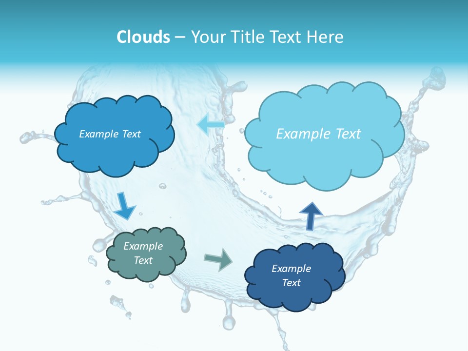 Light Clean Water PowerPoint Template