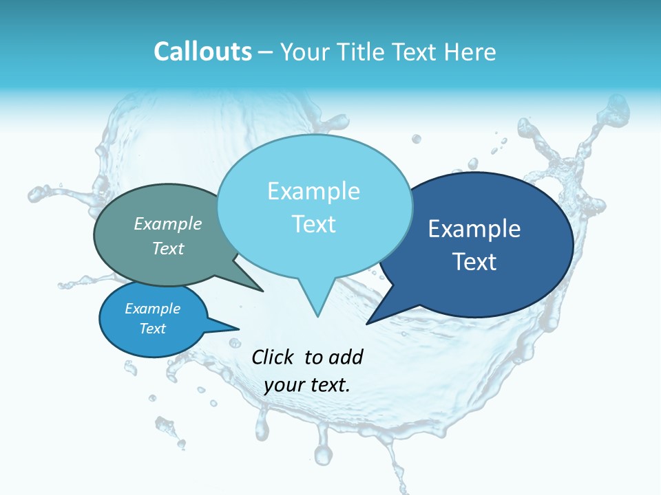 Light Clean Water PowerPoint Template