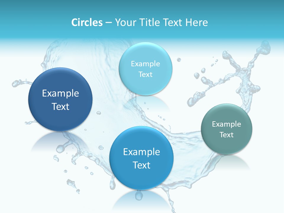 Light Clean Water PowerPoint Template