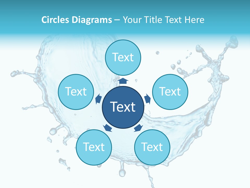 Light Clean Water PowerPoint Template