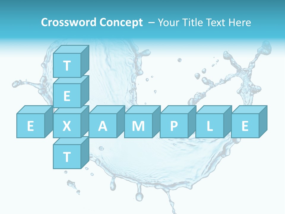 Light Clean Water PowerPoint Template