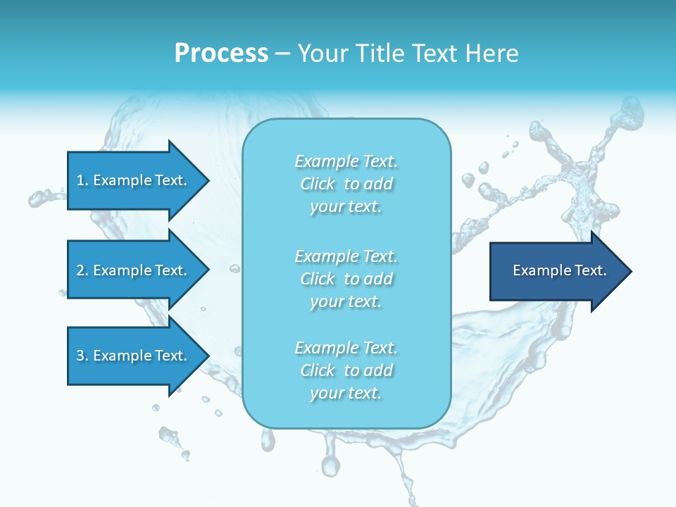 Light Clean Water PowerPoint Template