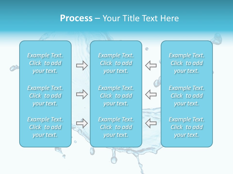 Light Clean Water PowerPoint Template