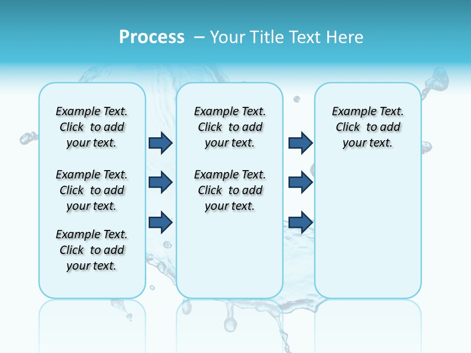 Light Clean Water PowerPoint Template