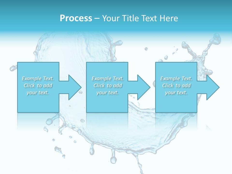 Light Clean Water PowerPoint Template
