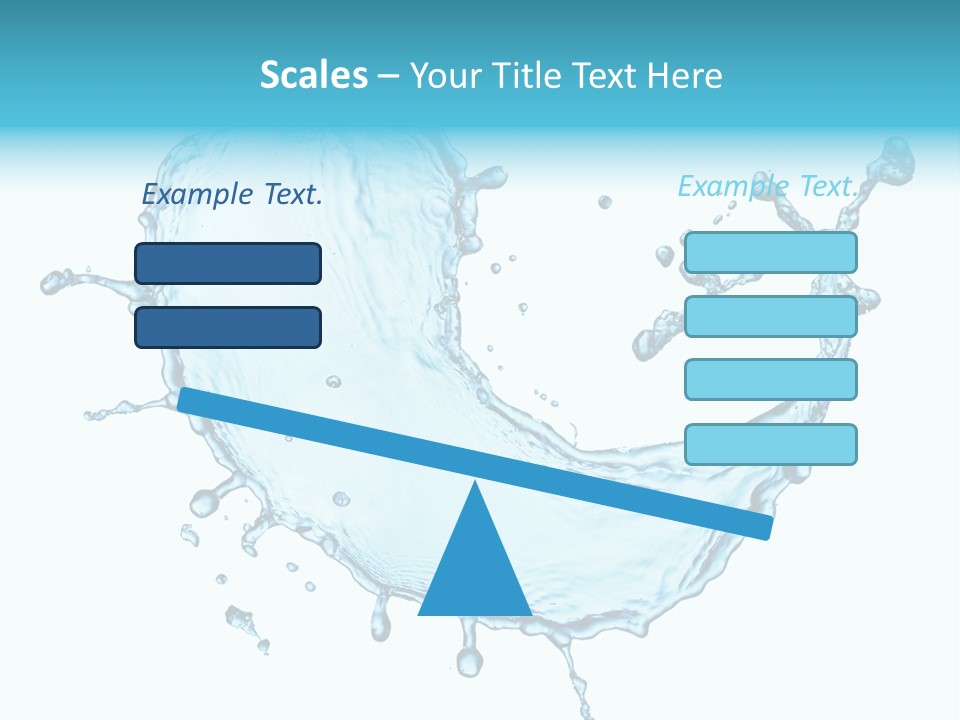 Light Clean Water PowerPoint Template