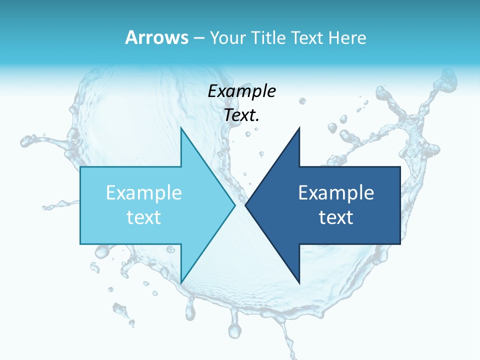 Light Clean Water PowerPoint Template