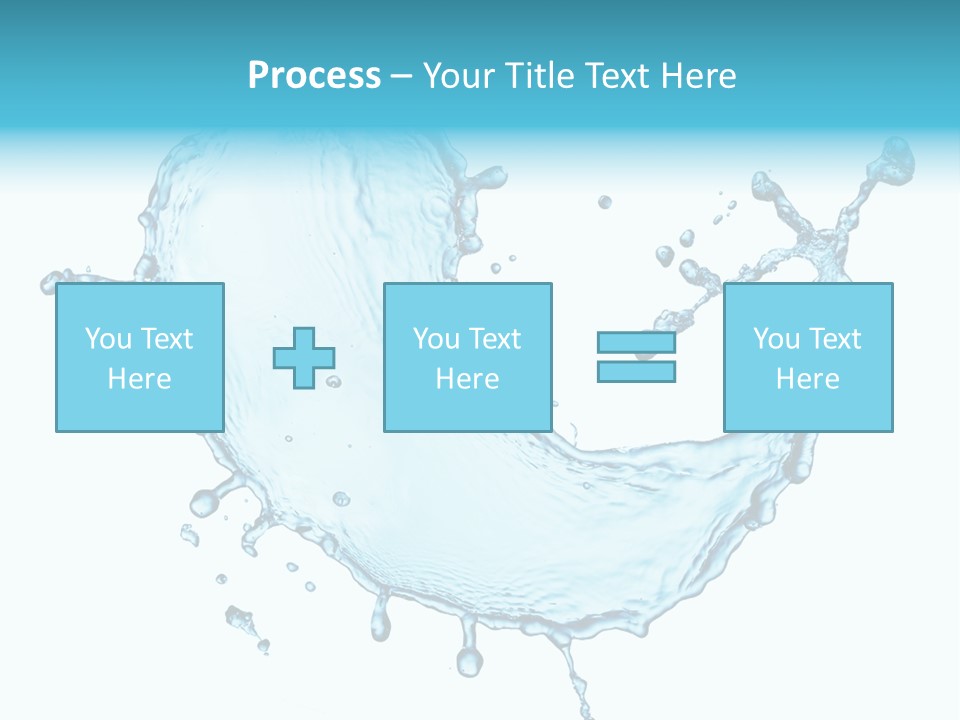 Light Clean Water PowerPoint Template