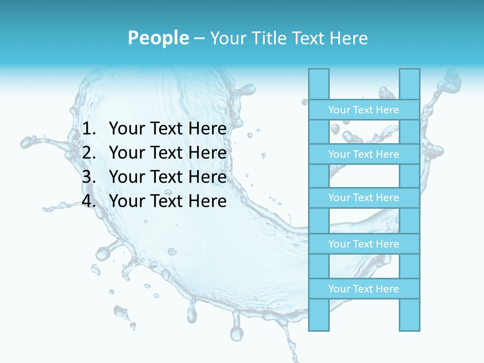 Light Clean Water PowerPoint Template