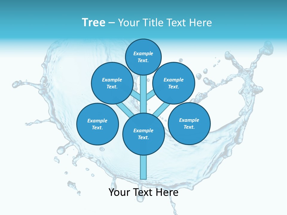 Light Clean Water PowerPoint Template