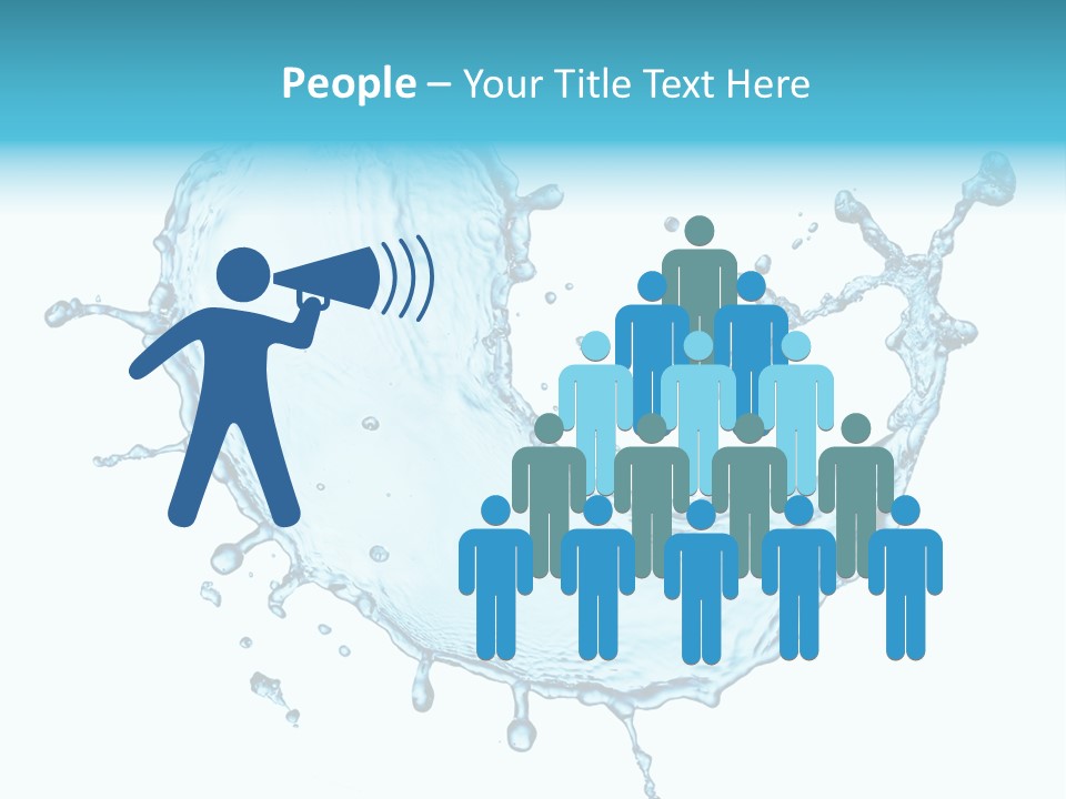 Light Clean Water PowerPoint Template