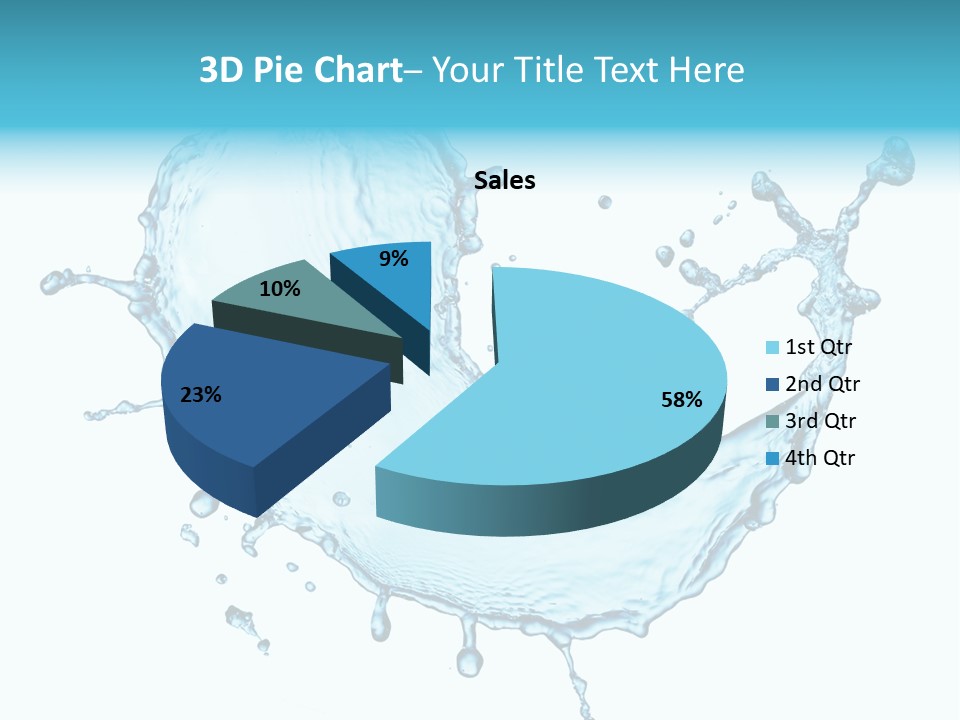 Light Clean Water PowerPoint Template