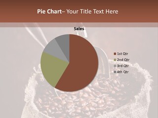 Caffeine Image Bean PowerPoint Template