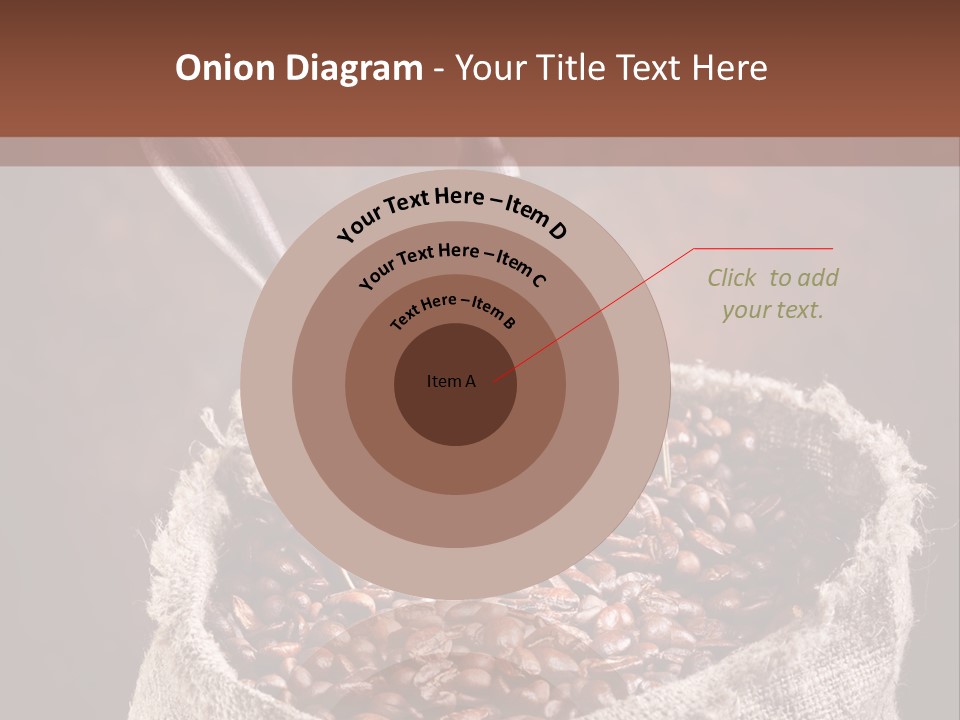 Caffeine Image Bean PowerPoint Template