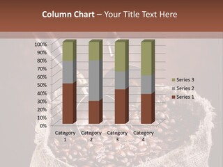 Caffeine Image Bean PowerPoint Template