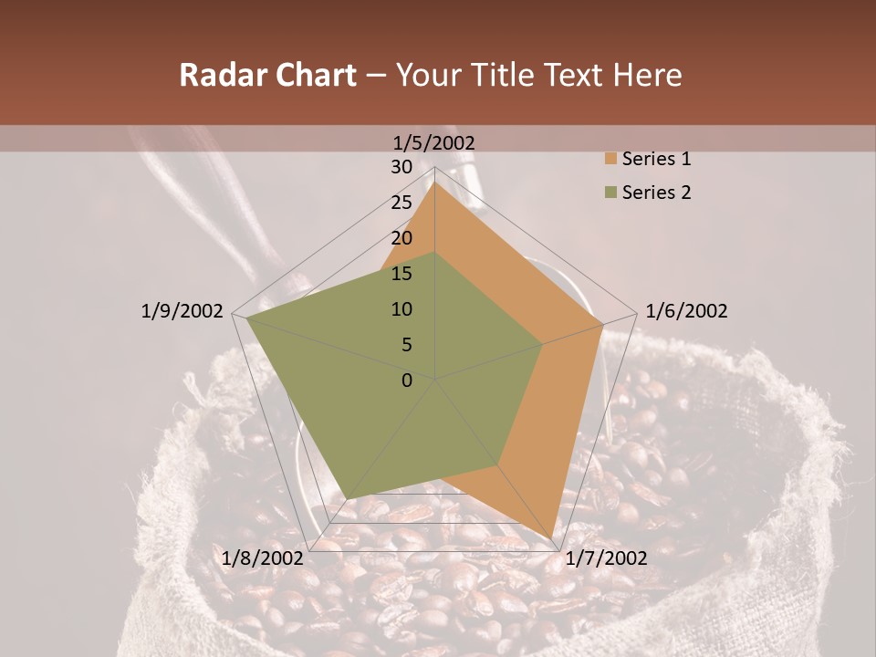 Caffeine Image Bean PowerPoint Template