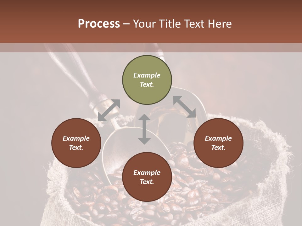 Caffeine Image Bean PowerPoint Template