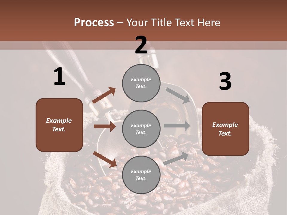 Caffeine Image Bean PowerPoint Template