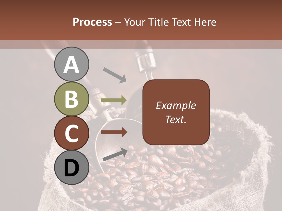Caffeine Image Bean PowerPoint Template