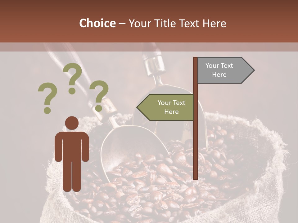 Caffeine Image Bean PowerPoint Template