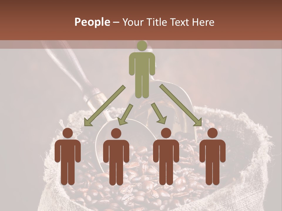 Caffeine Image Bean PowerPoint Template