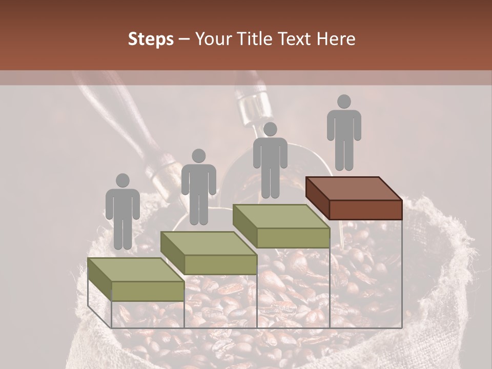 Caffeine Image Bean PowerPoint Template