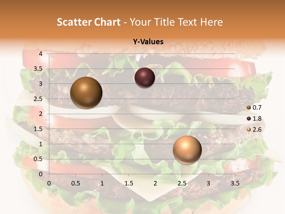 Hamburger Cheeseburger Meal PowerPoint Template