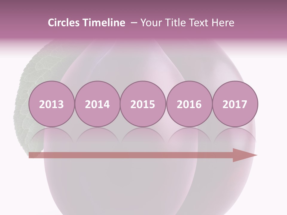 Raw Delicious Leaf PowerPoint Template