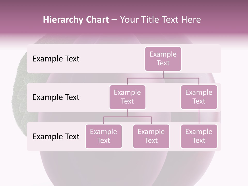 Raw Delicious Leaf PowerPoint Template