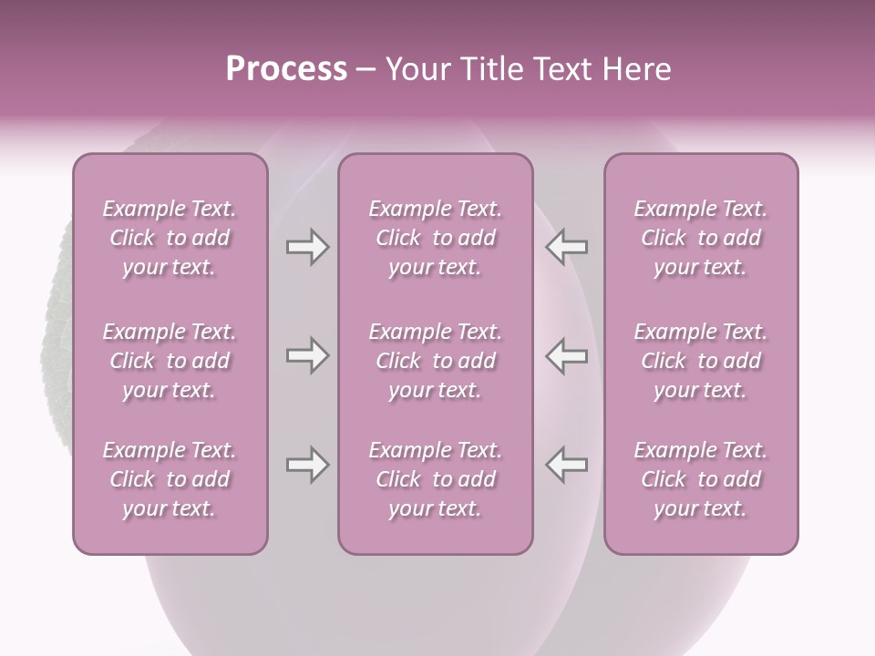 Raw Delicious Leaf PowerPoint Template