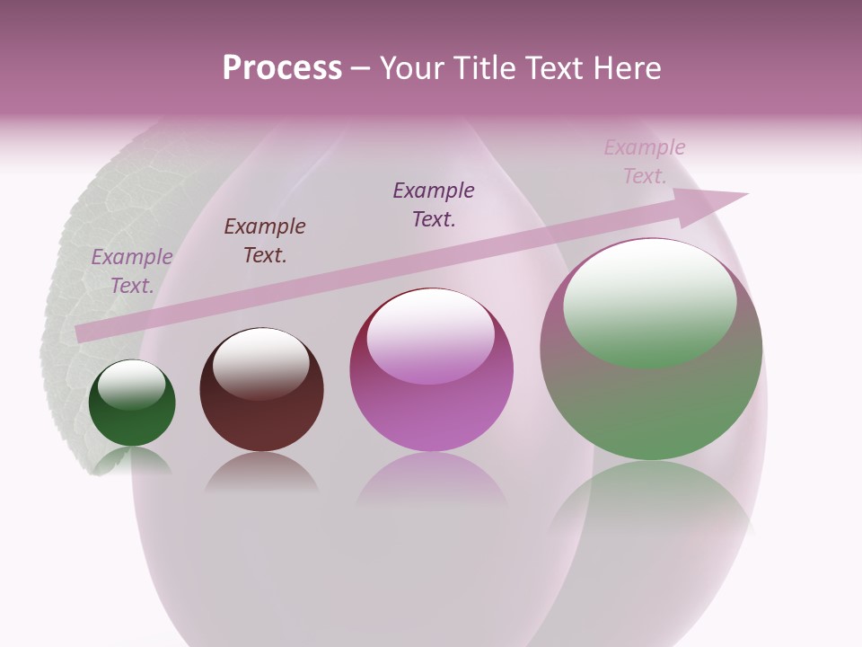 Raw Delicious Leaf PowerPoint Template