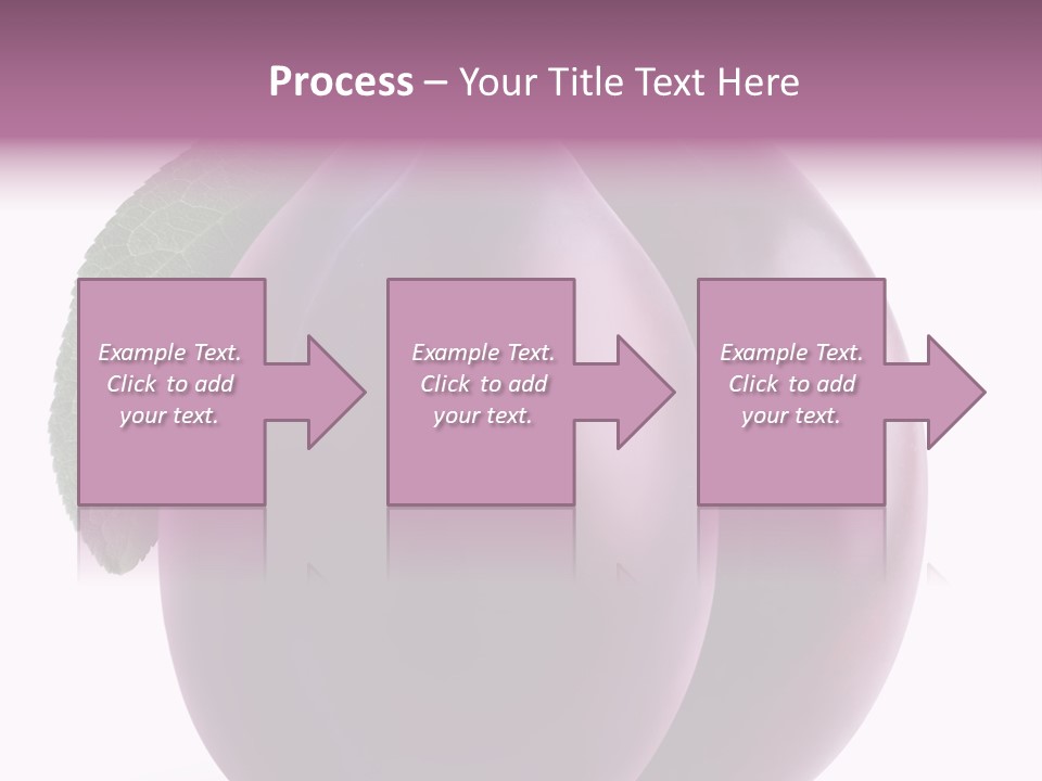 Raw Delicious Leaf PowerPoint Template