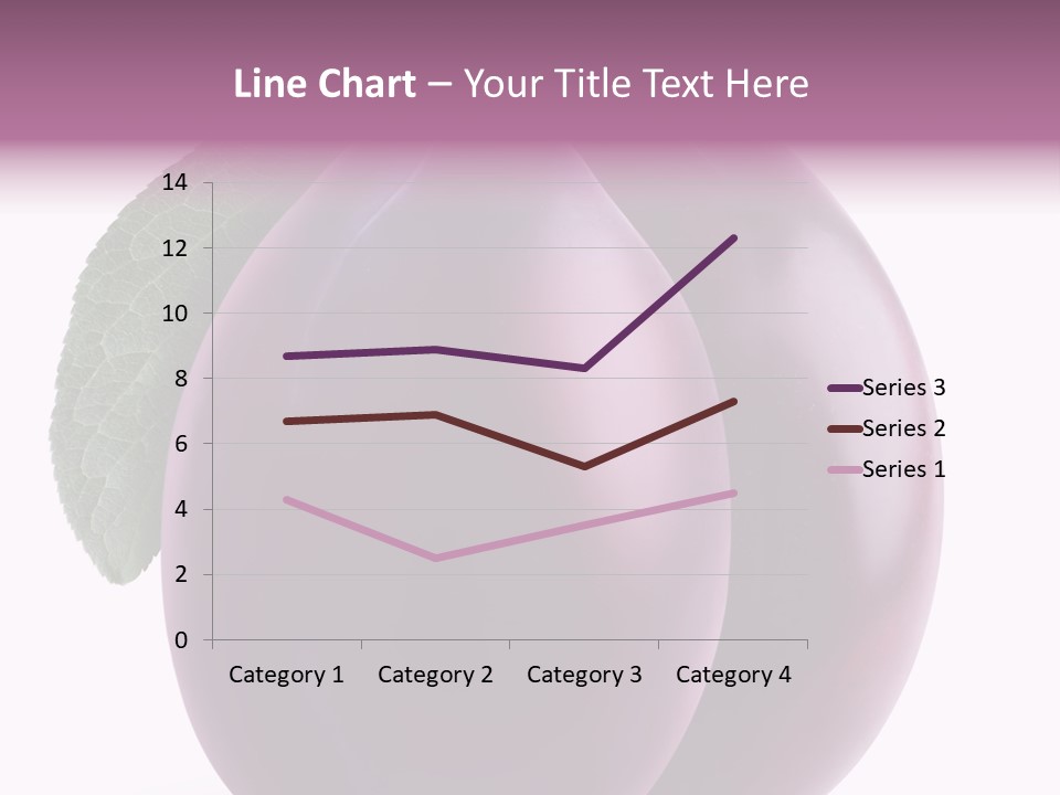 Raw Delicious Leaf PowerPoint Template
