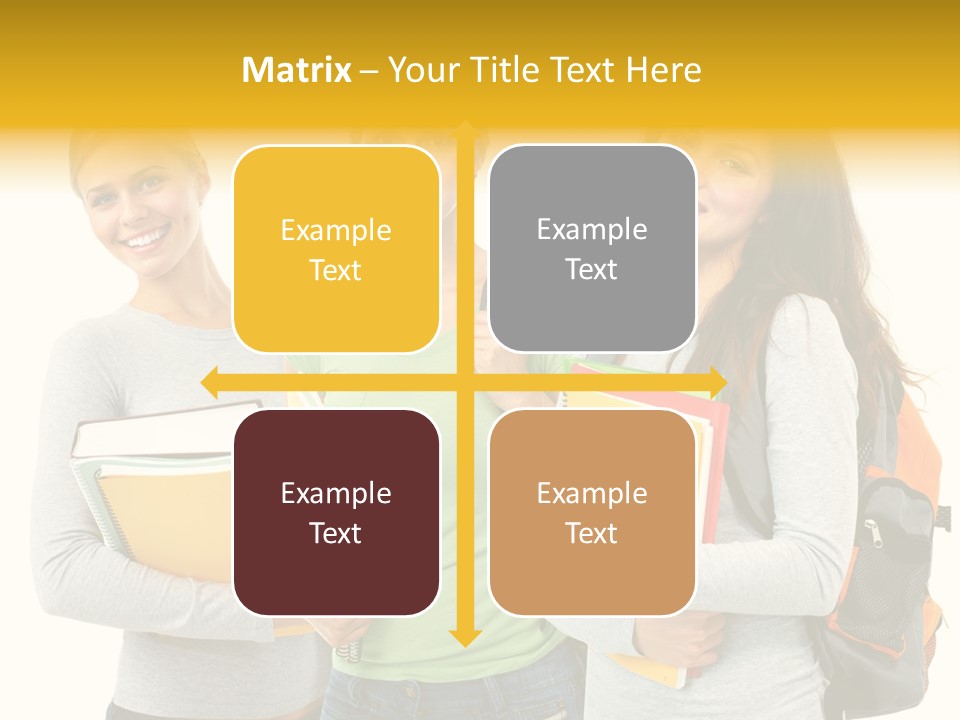 Young Portrait Science PowerPoint Template