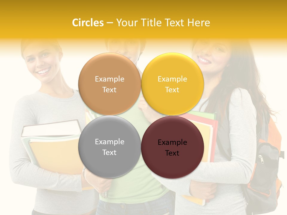 Young Portrait Science PowerPoint Template