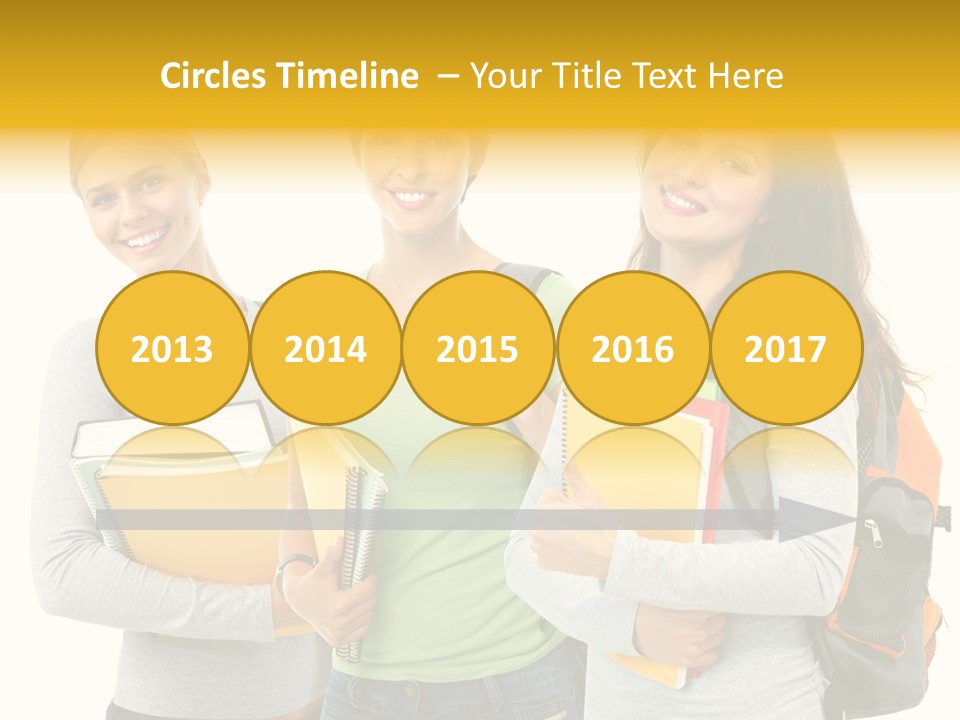 Young Portrait Science PowerPoint Template