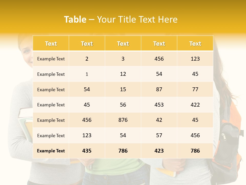 Young Portrait Science PowerPoint Template