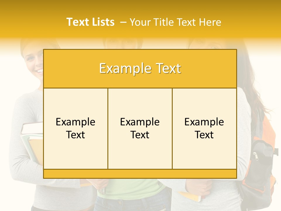 Young Portrait Science PowerPoint Template