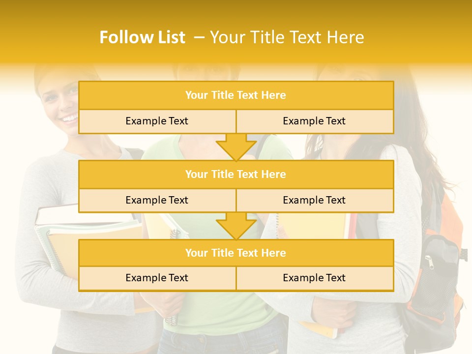 Young Portrait Science PowerPoint Template