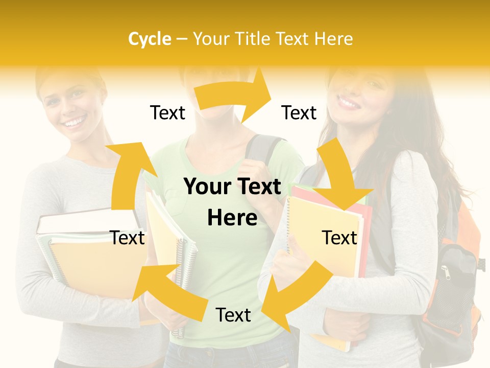 Young Portrait Science PowerPoint Template