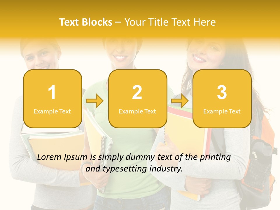 Young Portrait Science PowerPoint Template