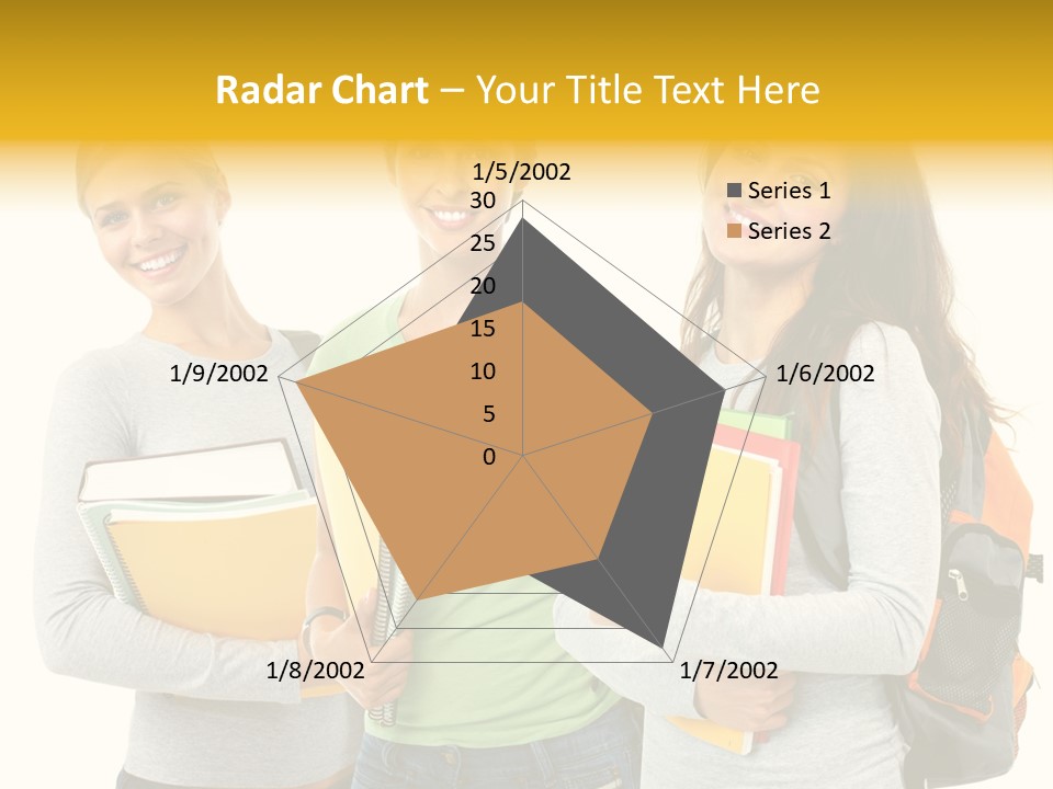 Young Portrait Science PowerPoint Template