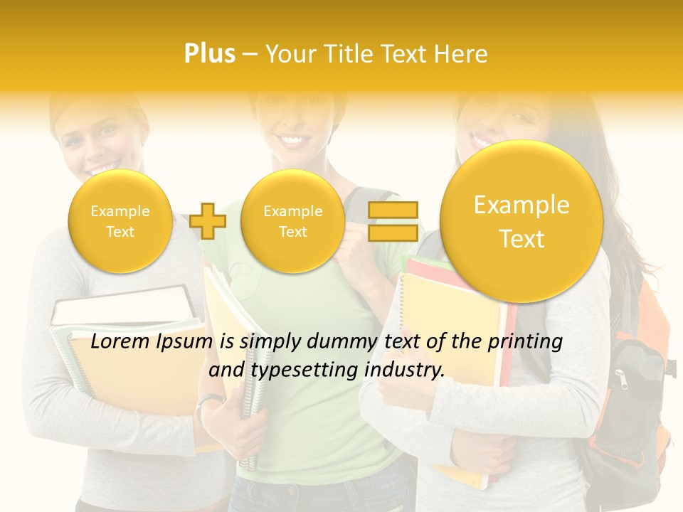 Young Portrait Science PowerPoint Template