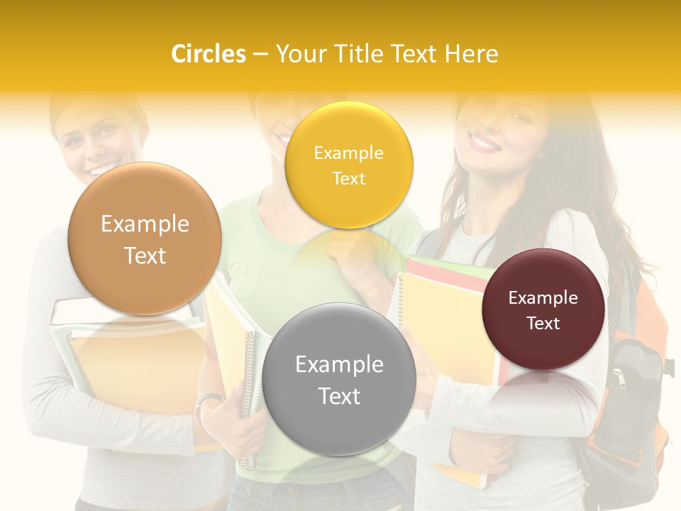 Young Portrait Science PowerPoint Template