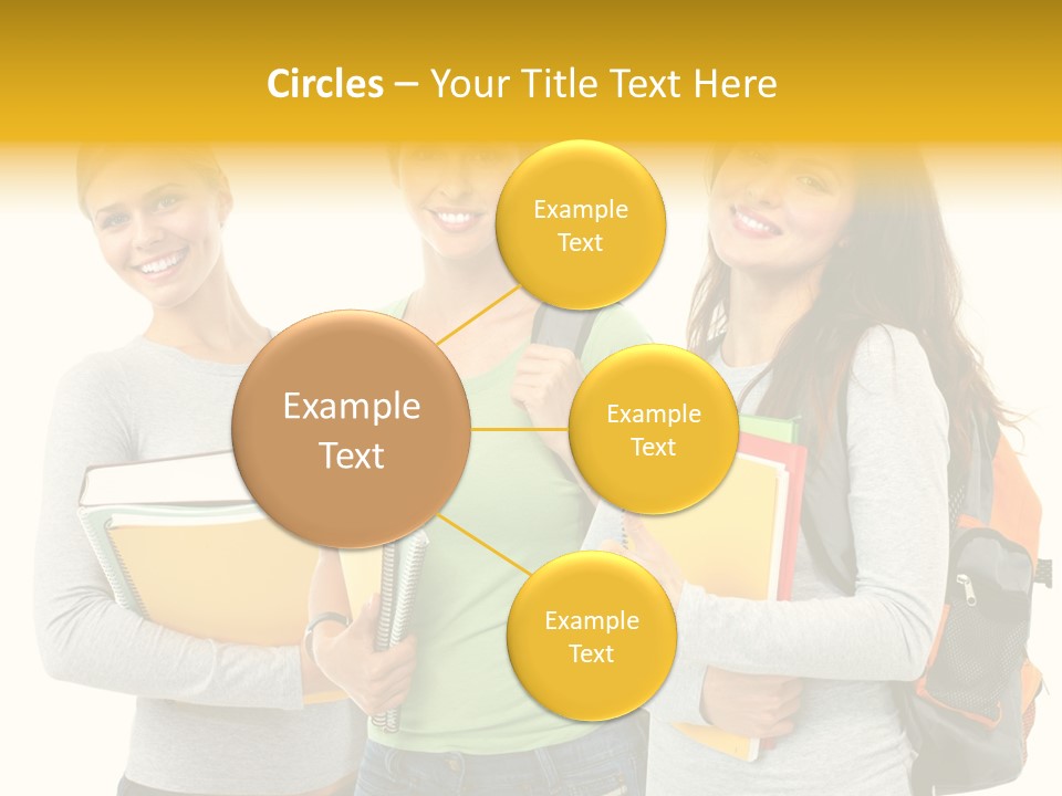 Young Portrait Science PowerPoint Template