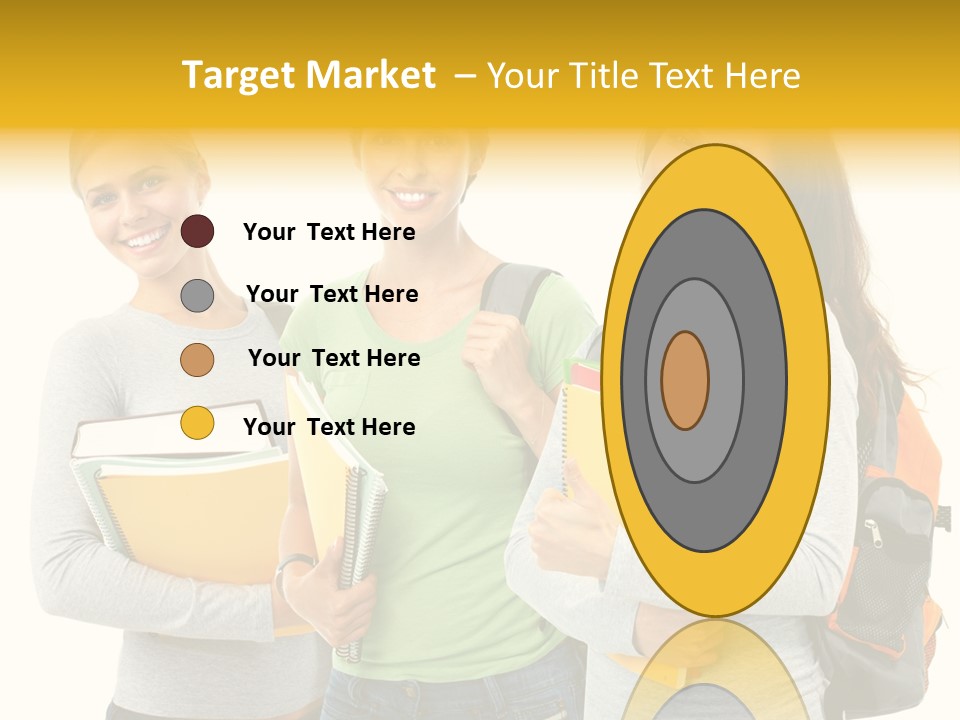 Young Portrait Science PowerPoint Template